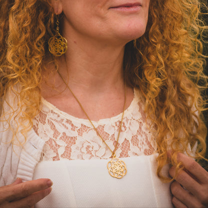 Seme della Vita Maria Ciondolo in Ottone