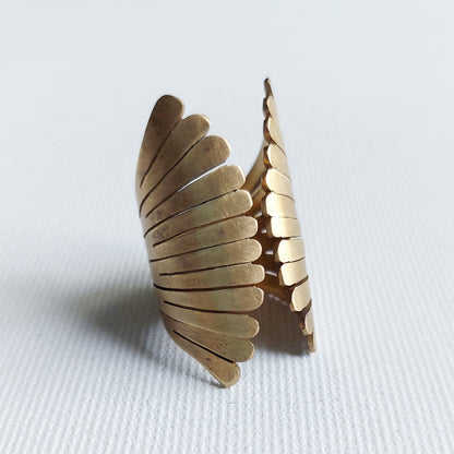 Isis Anello in Ottone Etico