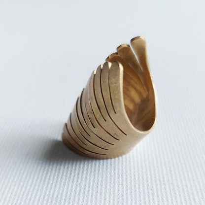 Isis Anello in Ottone Etico