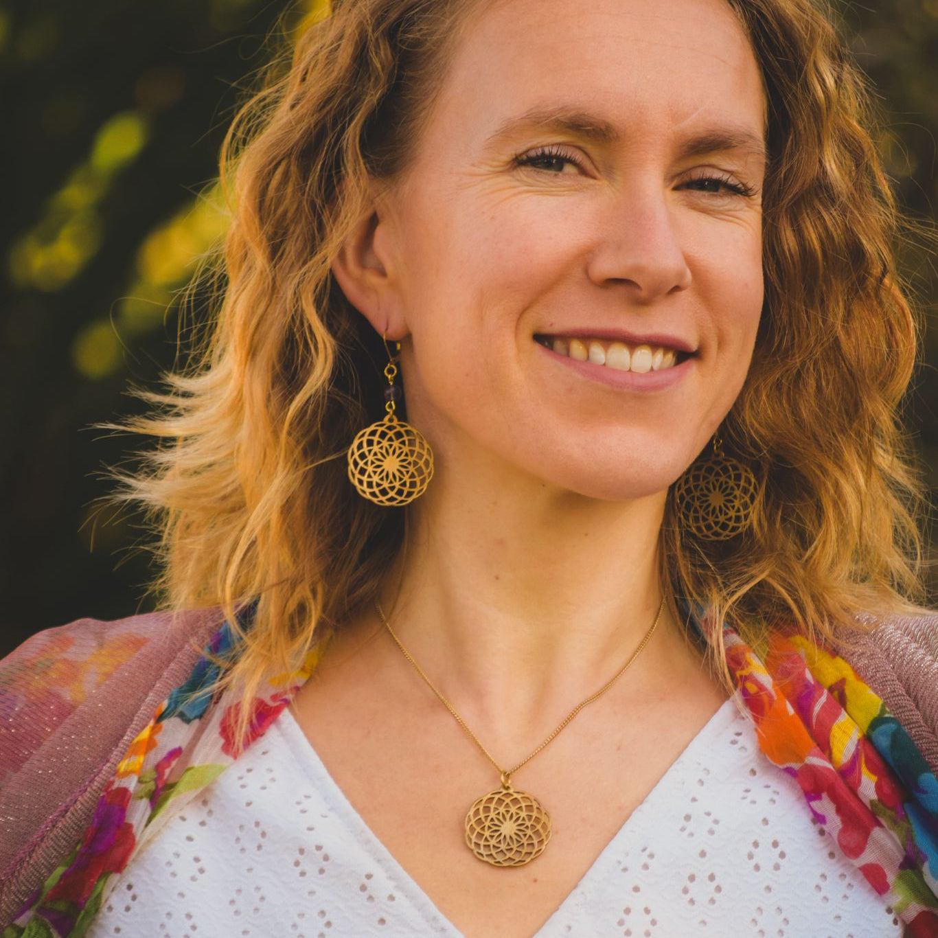 Toroide Sophia Ciondolo in Ottone