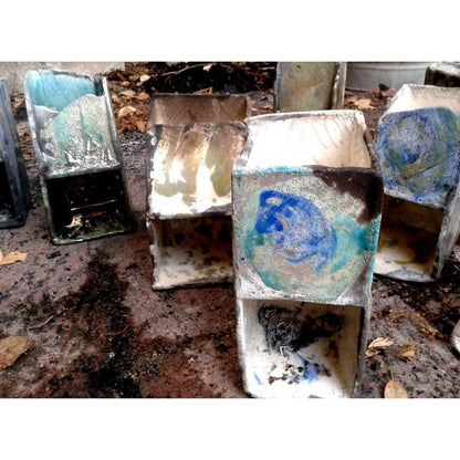 Brucia Essenze in Ceramica Raku