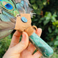 Prayer Fan 4 Chakra - Ventaglio Sciamanico con Avventurina