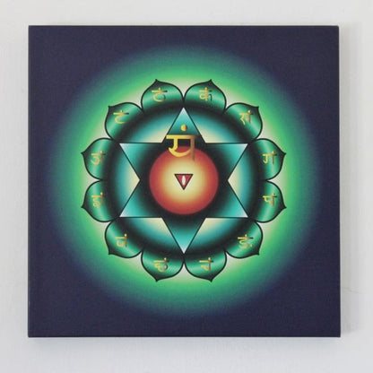 Stampa su Tela Canvas Quarto Chakra