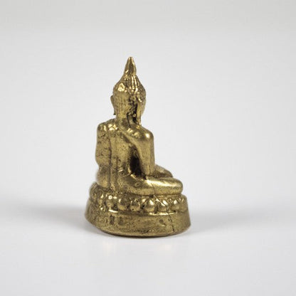 Statua Buddha in Meditazione in Ottone