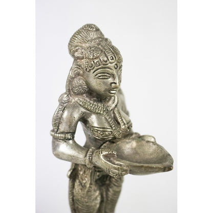 Statua Dea Lakshmi in Ottone
