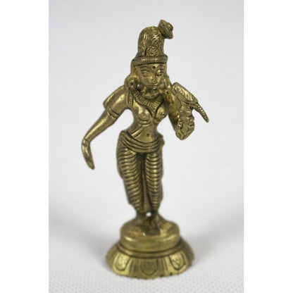 Statua Dea Parvati in Ottone
