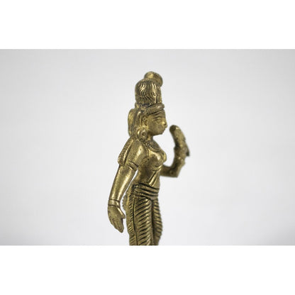 Statua Dea Parvati in Ottone