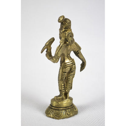 Statua Dea Parvati in Ottone