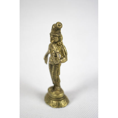 Statua Dea Parvati in Ottone