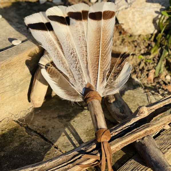 Ventaglio Sciamanico con Manico Personalizzato