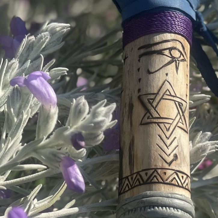 Ventaglio Sciamanico con Manico Personalizzato