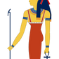Ankh Chiave della Vita Egizia Anello in Ottone