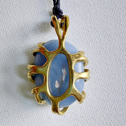 Angelite Ciondolo Piccolo in Ottone