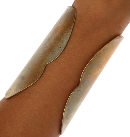 Brunhild Bracciale in Ottone Etico
