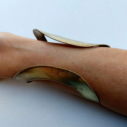 Ninlil Bracciale in Ottone Etico