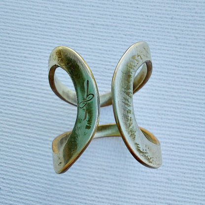 Ninlil Anello in Ottone Etico