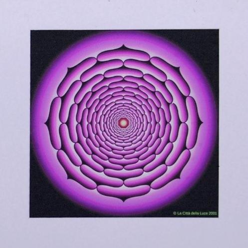 Adesivo Settimo Chakra Sahasrara