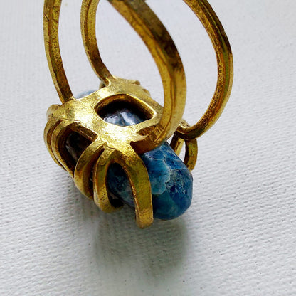 Apatite Anello delle Valkyrie in Ottone