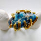 Apatite Anello delle Valkyrie in Ottone