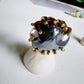 Ematite Anello delle Valkyrie in Ottone