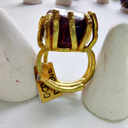 Occhio di Bue Anello delle Valkyrie in Ottone