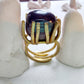 Ferro Tigrato Anello delle Valkyrie in Ottone