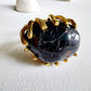 Tormalina Nera Anello delle Valkyrie in Ottone