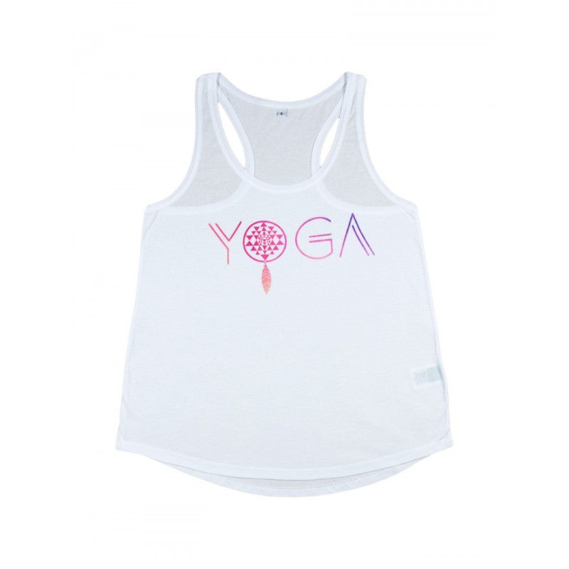 Canotta Donna Biologica con Logo Yoga