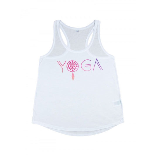 Canotta Donna Biologica con Logo Yoga